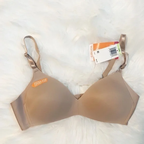 NWT Warner's No Side Effects Wireless Bra 34B - Picture 3 of 6
